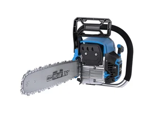 Benzin-Kettensäge KS 500-62, 56 cm Schwertlänge, Set, 3,9 PS, 62 cm³, Schnittlänge 48 cm, Schwertlänge 56 cm de Güde, Bleu, Noir – image du produit 2 sur 5
