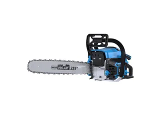 Benzin-Kettensäge KS 500-62, 56 cm Schwertlänge, Set, 3,9 PS, 62 cm³, Schnittlänge 48 cm, Schwertlänge 56 cm de Güde, Bleu, Noir – image du produit 1 sur 5