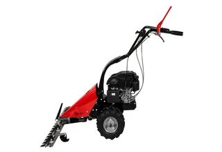 Benzinrasenmäher Balkenmäher GBM 87.1 Wiesenmäher 4,8PS Schnittbreite 870mm Primerpumpe, 87 cm Schnittbreite, (Artikel), Auch große Flächen mit hohem Gras de Güde, Rouge – image du produit 4 sur 5