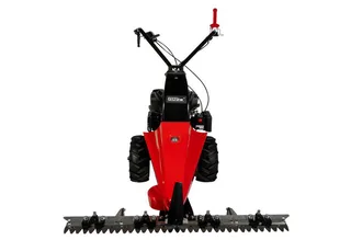 Benzinrasenmäher Balkenmäher GBM 87.1 Wiesenmäher 4,8PS Schnittbreite 870mm Primerpumpe, 87 cm Schnittbreite, (Artikel), Auch große Flächen mit hohem Gras de Güde, Rouge – image du produit 2 sur 5
