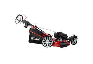 Benzinrasenmäher BIG WHEELER 554.2 R TRIKE, 55 cm Schnittbreite de Güde, Rouge, Noir – image du produit 2 sur 5