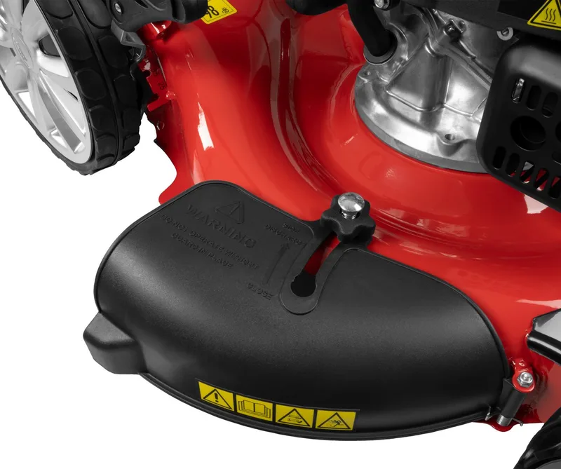 Benzinrasenmäher BIG WHEELER 554.3 R, 55 cm Schnittbreite, 3 Funktionen: Mähen, Sammeln und Mulchen de Güde, Rouge – image du produit 5 sur 5