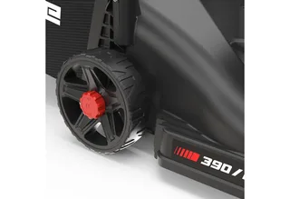 Benzinrasenmäher »ECO Wheeler 390 1,6 R«, 39 cm Schnittbreite, für Rasenflächen bis 900m² van Güde, Rood, Zwart – productafbeelding 5 van 5