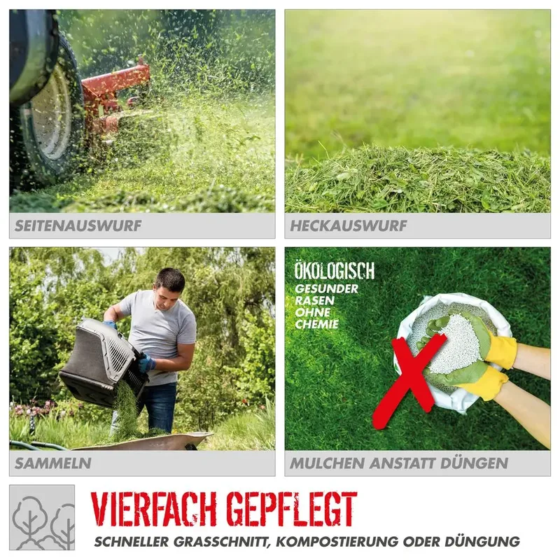 BIG WHEELER 514.3 R LI-ES - Benzine Grasmaaier met Elektrische Start fra Güde – produktbillede 3 af 8