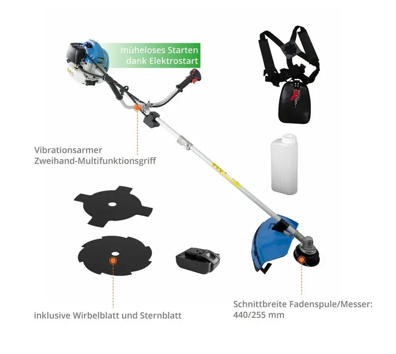 Bosmaaier 52cc GFS 52.3E Elektrische Start de Güde – image du produit 6 sur 6