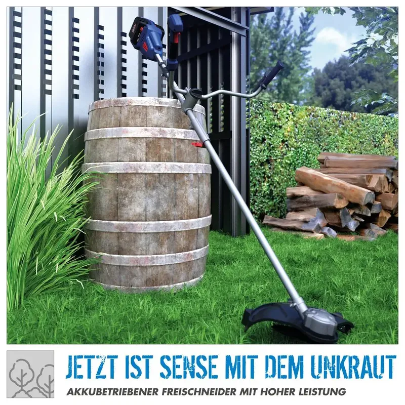 FS 36-302-30 Accu Bosmaaier - 18V E³ Inclusief Accu & accessoires - STARTERKIT von Güde – Produktbild 2 von 8
