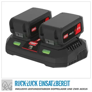 FS 36-402-30 Accu Bosmaaier - 18V E³ Inclusief (2x)Accu & lader by Güde – product image 4 of 8