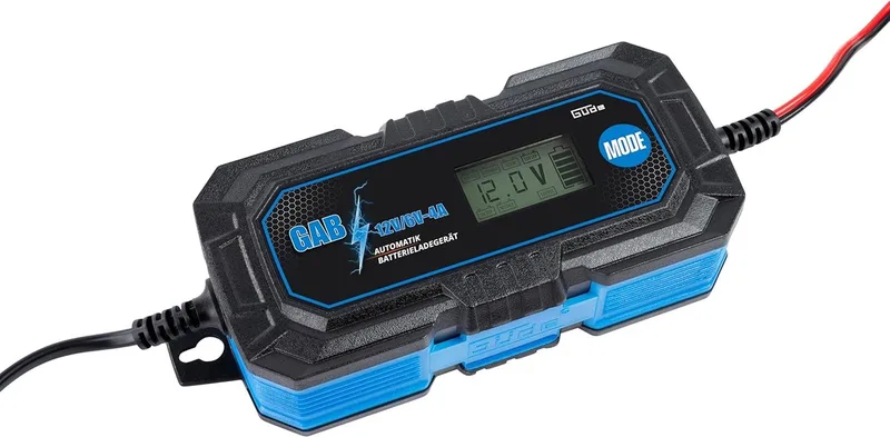 GAB 12V/6V-4A Acculader / Druppel lader van Güde – productafbeelding