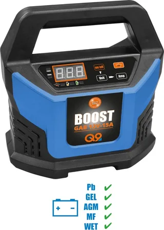 GAB 12V Acculader 2-400 Ah + Boost – Inverter – 6-Staps – Druppelladen by Güde – product image 1 of 6