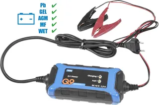 GAB 12V Acculader 5-30 Ah – Microprocessor – Druppellaadfunctie by Güde – product image 1 of 5