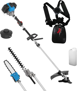 Güde 4-in-1 Bosmaaier / Grastrimmer / Heggenschaar / Kettingzaag / Boomzaag - 50.8 cc 2-takt de Güde – image du produit 1 sur 5