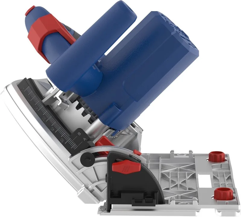 Invalzaag TS 57-1400 KE Set – 1400W – 165 mm – Inclusief 2 Geleiderails de Güde – image du produit 4 sur 7