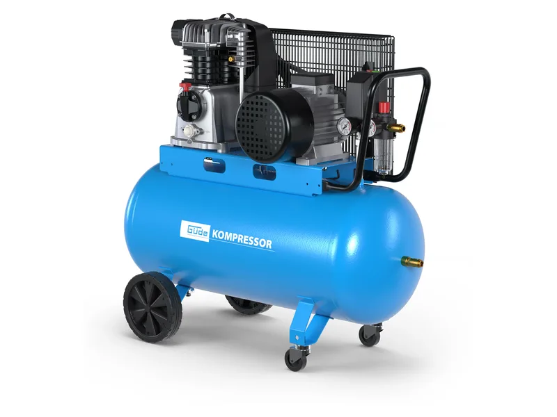 Kompressor »700/10/100«, 2-Zylinder-Aggregat van Güde – productafbeelding