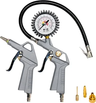 Kompressor Airpower 180/08, 1100 W, max. 8 bar, 6-tlg., leichter & handlicher Kompressor inkl. umfangreichem Zubehörpaket de Güde – image du produit 5 sur 5