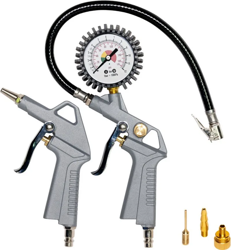 Kompressor Airpower 180/08, 1100 W, max. 8 bar, 6-tlg., leichter & handlicher Kompressor inkl. umfangreichem Zubehörpaket de Güde – image du produit 5 sur 5