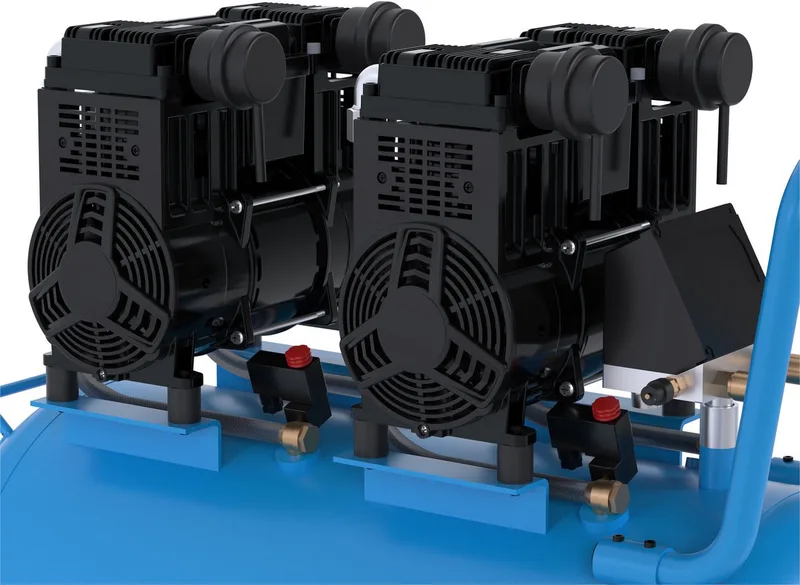 Kompressor Airpower 675/8/100 ED-SILENT, 4400 W, max. 8 bar, 100 l by Güde – product image 3 of 5