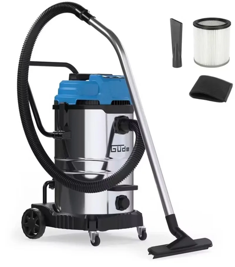 Krachtige Industrie Stofzuiger - Bouwstofzuiger Nat en Droogzuiger 3600 watt - Waterzuiger - GNTS 3-60L de Güde – image du produit