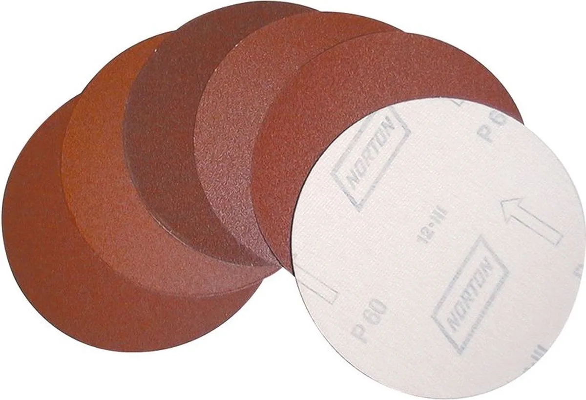 schuurschijven 150 mm - klittenband - korrel 100 van Güde – productafbeelding