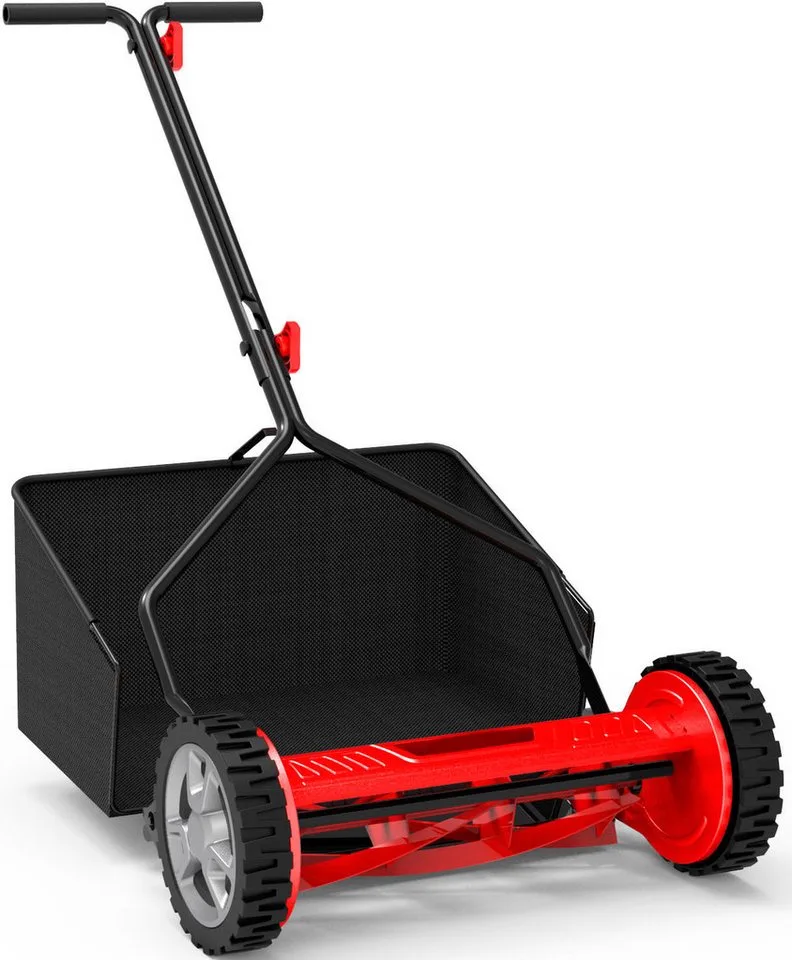 Spindelmäher »GSPM 380«, 38 cm Schnittbreite van Güde, Rood, Zwart – productafbeelding