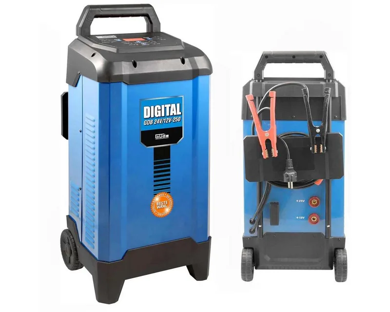 Werkstatt KFZ Batterielader GDB 24V/12V-250, 10/20/35/50 A 20-550 Ah Batterie-Ladegerät van Güde – productafbeelding