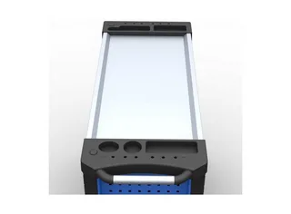 Werkzeugwagen Werkstattwagen Premium GWPV 7/1, leer, unbestückt de Güde, Bleu – image du produit 4 sur 5