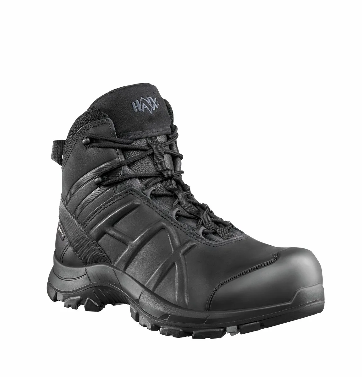 Black Eagle Safety 50 Mid S3 Werkschoen fra Haix, Sort – produktbillede