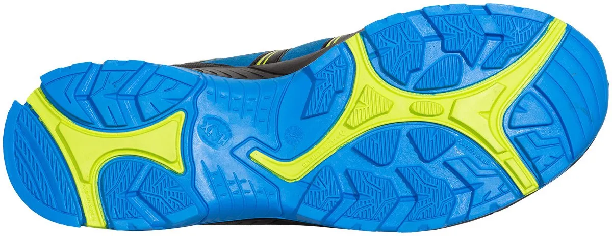 Veiligheidsschoenen Black Eagle Safety 40.1 laag blauw/citrusgehalte by Haix, Blue, Citrus – product image