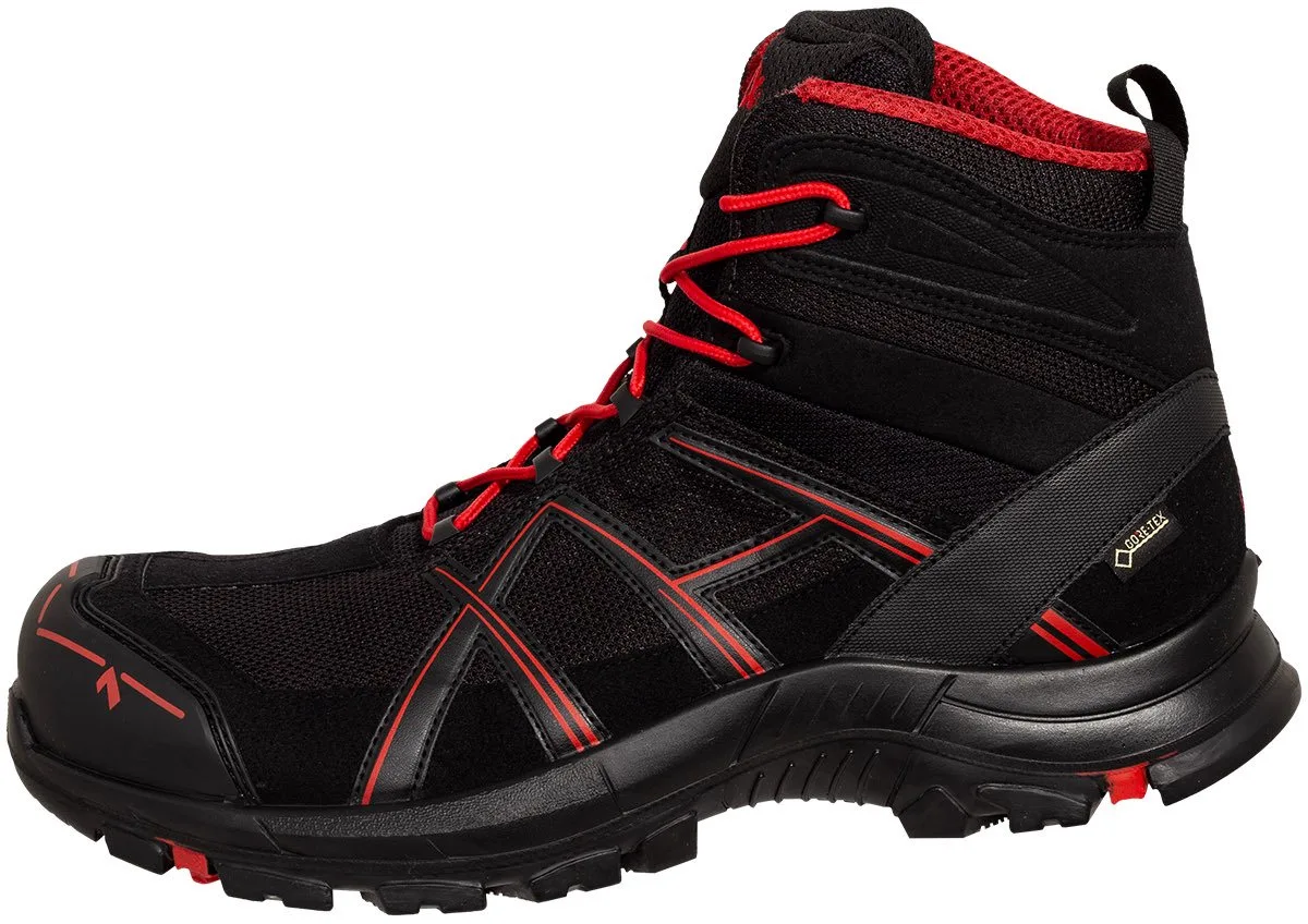 Veiligheidsschoenen Black Eagle Safety 40.1 midden fra Haix, Sort, Rød – produktbillede