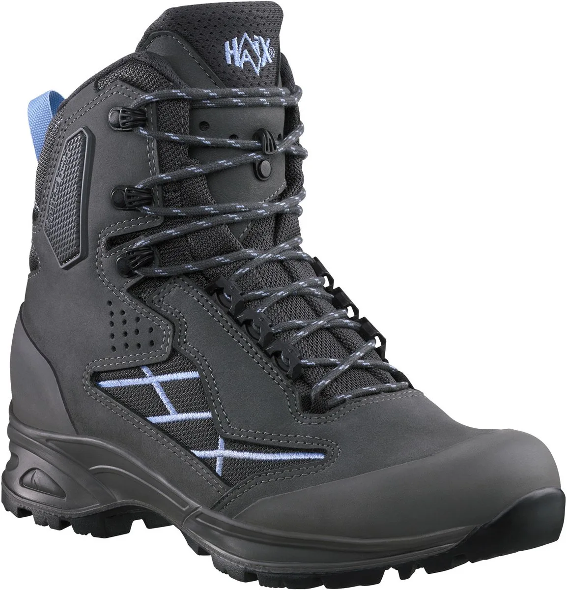 werkschoenen 206332 Haix Scout 3.0 GTX van Haix, Grijs, Blauw – productafbeelding