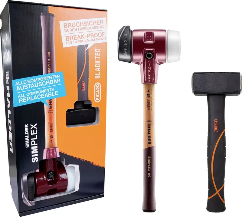 Aktionsbox Dreamteam 3027s023 Jeu de marteaux mi-dur, souple 4250 g 257 mm 2 pc(s) de Halder – image du produit