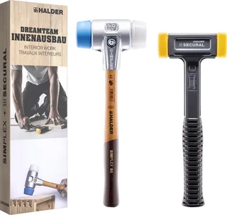 Aktionsbox Dreamteam 3117s003 Hammer-Set weich 1030 130 mm 2 St. by Halder – product image 1 of 2