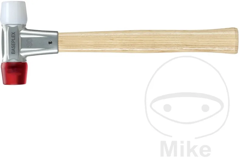 BASEPLEX 3968.040 Kunststof hamer Ergonomische handgreep, Hard 510 g 325 mm 1 stuk(s) de Halder, Kleurloos – image du produit 1 sur 2