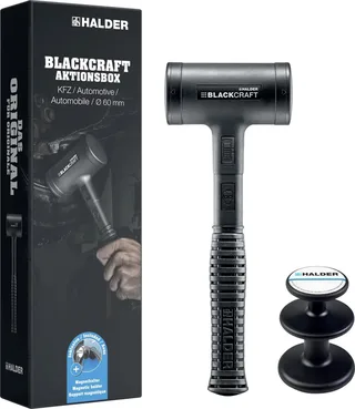 BLACKCRAFT-Aktionsbox KFZ 3379s004 Schonhammer rückschlagsfrei 2000 g 125 mm 1 St. von Halder – Produktbild 1 von 2
