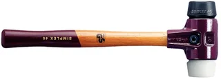 Halder 3027030 Simplex Hamer - Rubber/Superplastic - Hout - 335gr - 30mm de Halder – image du produit 1 sur 2