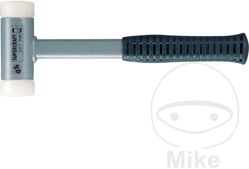 Halder 3377035 SuperCraft Terugslagvrije hamer - Nylon - Staal - 690gr - 35mm de Halder, Kleurloos – image du produit