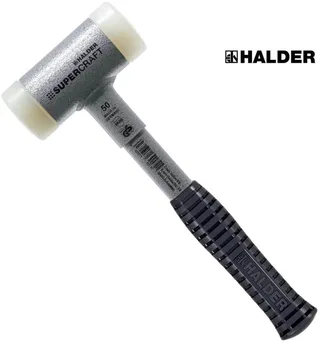 Hamer terugslagvrij, stale nsteel Nylon Ø25 van Halder – productafbeelding 1 van 6