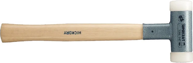 Ø25 mm SUPERCRAFT 3366 Terugslagvrije hamer hickory Nylon - 3366.025 van Halder – productafbeelding 1 van 2