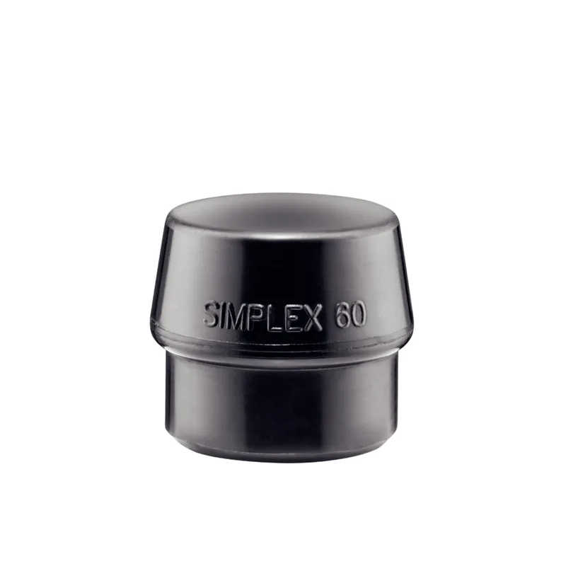 Ø60 mm SIMPLEX 3202 Hamer inzet - Rubber - 3202.060 von Halder – Produktbild