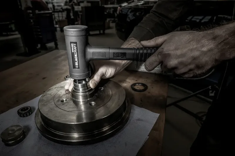Schonhammer BLACKCRAFT Gesamt-L.310mm Kopf-D.50mm STA rückschlagfrei Halder von Halder – Produktbild 2 von 2