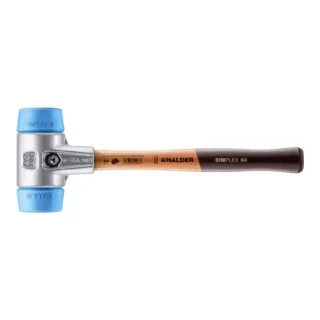 Schonhammer SIMPLEX Alu 60mm TPE-soft von Halder – Produktbild