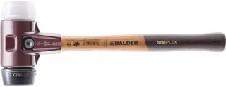 SIMPLEX 3027.050 Kunststof hamer Ergonomische handgreep, Middelhard 1105 g 370 mm 1 stuk(s) de Halder – image du produit 1 sur 2