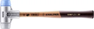 SIMPLEX 3113.030 Schonhammer ergonomischer Griff, mittelhart, weich 185 g 295 mm 1 St. by Halder – product image 1 of 2