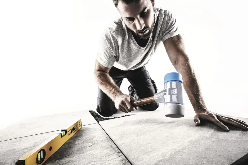 SIMPLEX 3113.040 Kunststof hamer Ergonomische handgreep, Middelhard, Zacht 345 g 325 mm 1 stuk(s) von Halder, Kleurloos – Produktbild 2 von 2