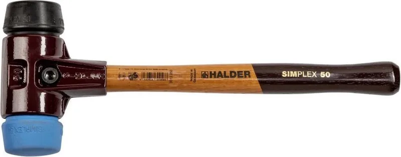 soft face hamer SIMPLEX Lengte 350 mm Kop Ø 50 mm - 301205... von Halder – Produktbild