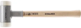SUPERCRAFT 3366.050 Kunststof hamer Ergonomische handgreep, Hard, Terugslagvrij 990 g 365 mm 1 stuk(s) von Halder, Kleurloos – Produktbild 1 von 2