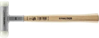 SUPERCRAFT 3366.225 Kunststof hamer Ergonomische handgreep, Hard, Terugslagvrij 325 g 305 mm 1 stuk(s) von Halder, Kleurloos – Produktbild 1 von 2