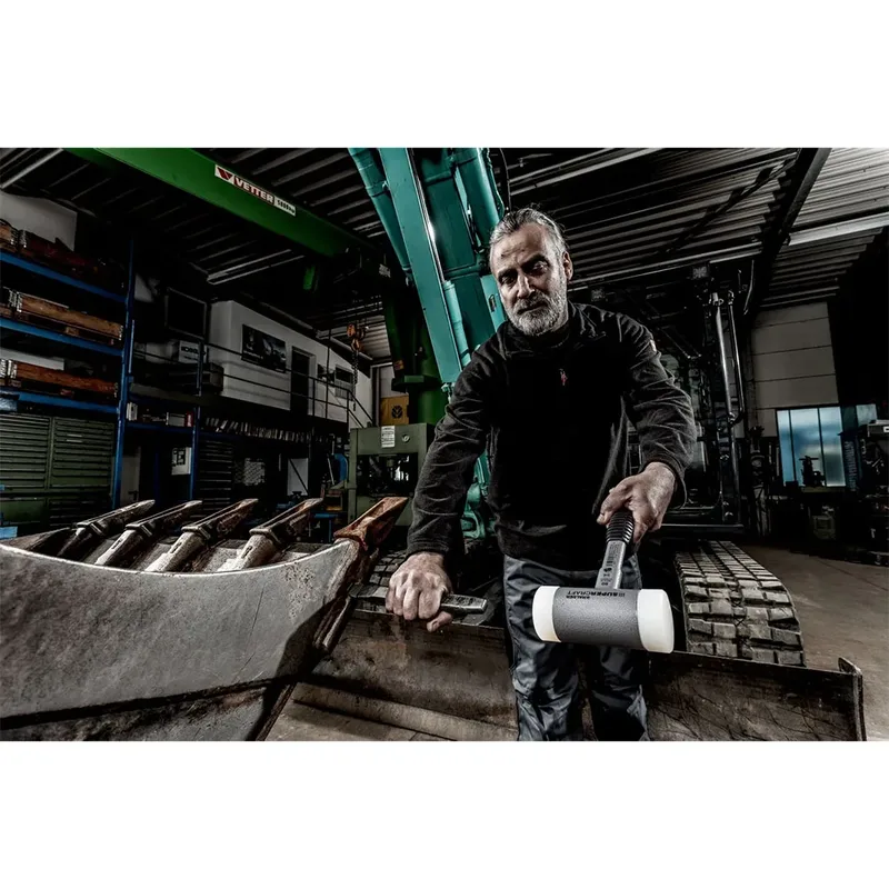 SUPERCRAFT 3377.070 Kunststof hamer Ergonomische handgreep, Hard 2250 g 335 mm 1 stuk(s) van Halder – productafbeelding 6 van 6