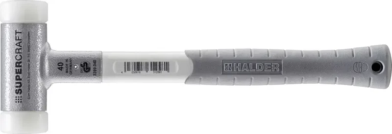 SUPERCRAFT 3399.040 Schonhammer ergonomischer Griff, hart 790 g 365 mm 1 St. von Halder – Produktbild