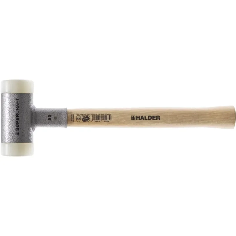 Supercraft Hammer Mit Holzgriff Und Anti-rückstoß-funktion 60 Mm von Halder – Produktbild 1 von 6