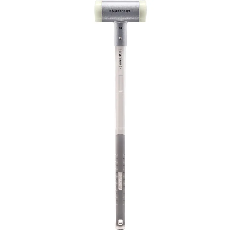 SUPERCRAFT Vorschlaghammer Ø 80 mm rückschlagfrei mit 3-Komponentenstiel 4,75 kg by Halder – product image
